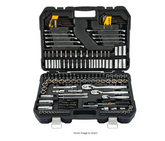 200-Piece Mechanics Tool Set, 1/4, 3/8 and 1/2-Inch Drive, Polished Chrome
