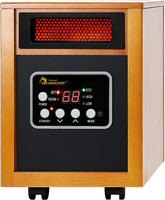 1500-Watt Portable Space Heater, Cherry, 1-Pack