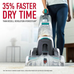 Automatic Carpet Cleaner Machine for Carpet and Upholstery, Deep Cleaning Shampooer, Turquoise
