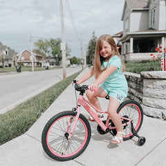 20-Inch Kids Bike with Training Wheels