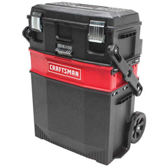 22" Rolling Tool Box – 1-Drawer Lockable Metal Chest with Wheels
